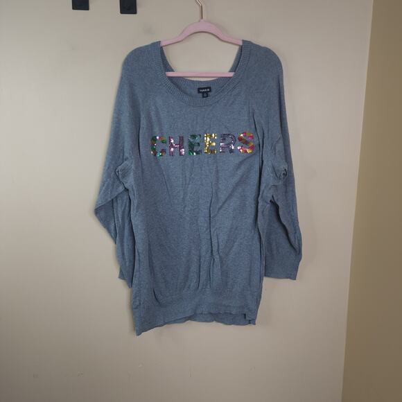 Torrid Cheers Pullover Crew Sweater Plus Size 4 - Picture 1 of 8